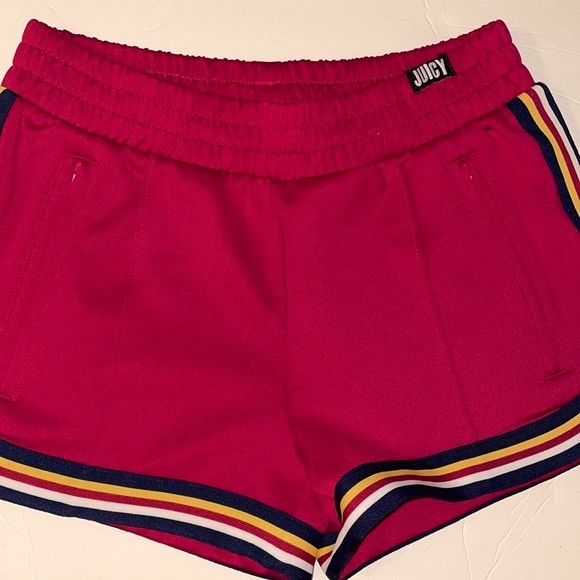 Juicy Couture Pants - Juicy Couture Shorts Striped Track Shorts size small